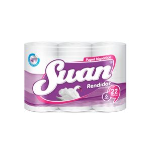 PAPEL HIGIÉNICO SUAN 6U 22M