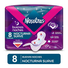 TOALLA NOSOTRAS NOCTURNAS 8U