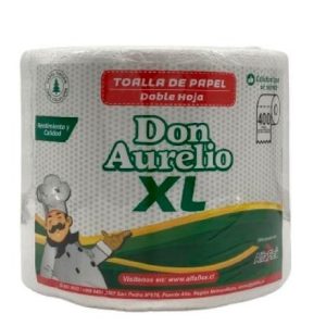 TOALLA DE PAPEL DON AURELIO 1U XL
