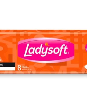 TOALLA LADYSOFT NARANJA X3 UNIDADES SIN ALAS 8U