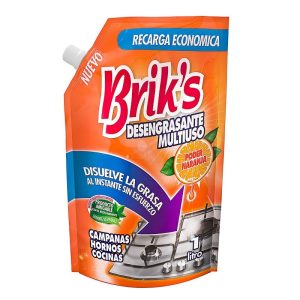 DESENGRASANTE BRIKS RECARGA ECONOMICA 1L