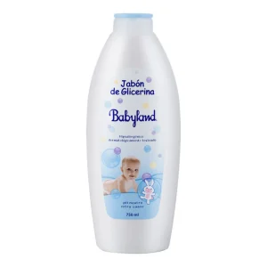 JABON GLICERINA BOTELLA BABYLAND 750ML